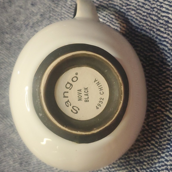 Sango Nova Black Creamer - Picture 2 of 8